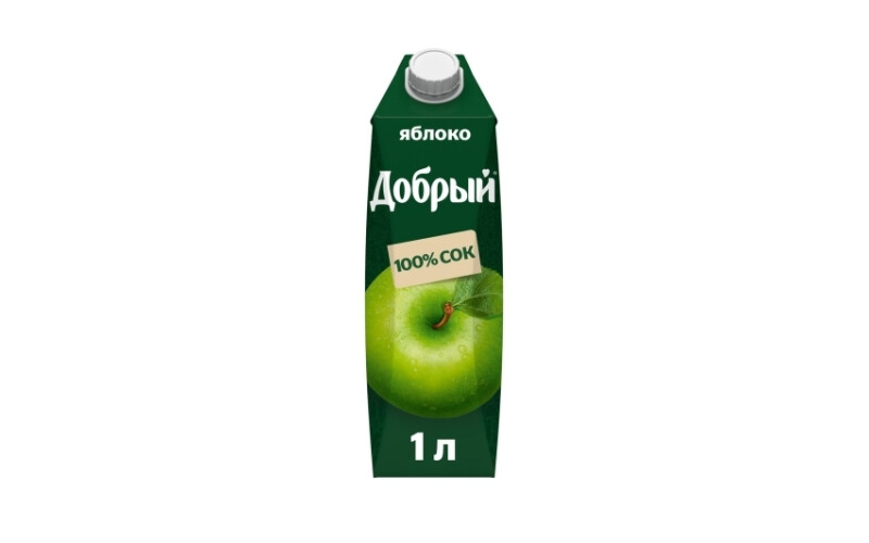 Сок Добрый яблоко 1л
