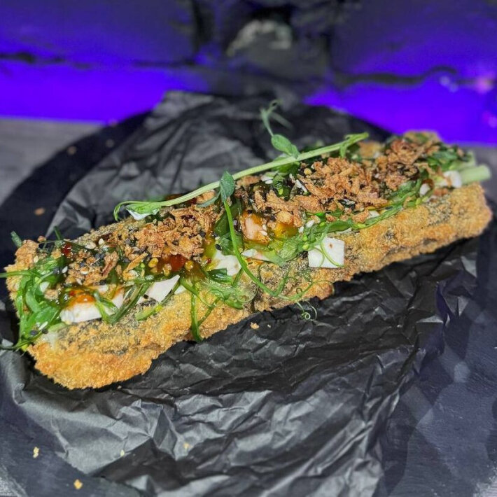 Ролл-дог с курицей