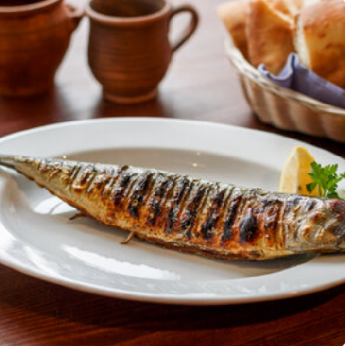 Скумбрия на гриле