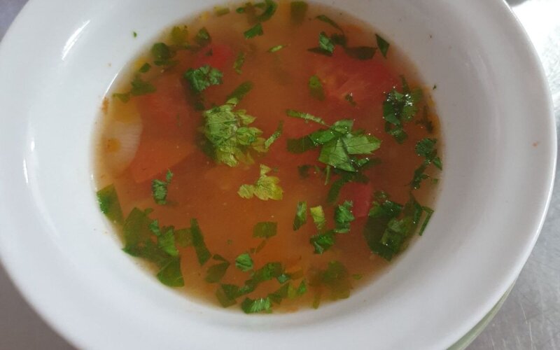 Куриный болгарский суп