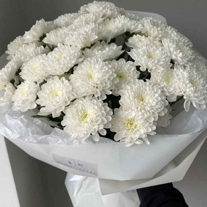 Букет из кустовой хризантемы