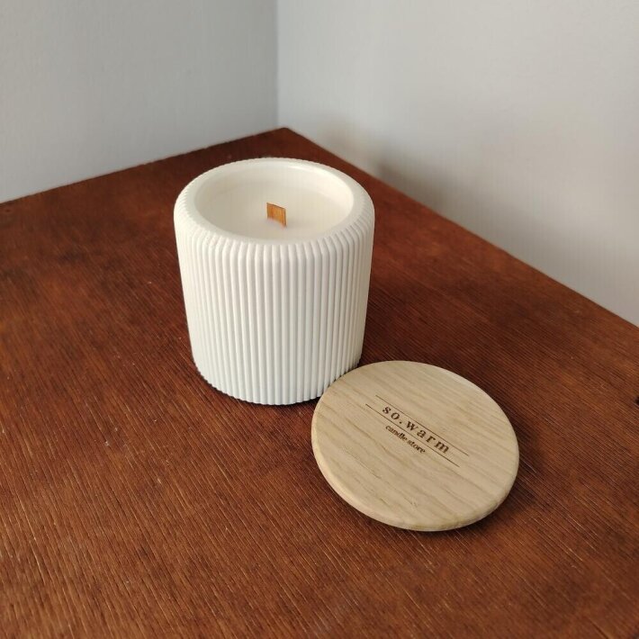 Аромасвеча «Белый чай»