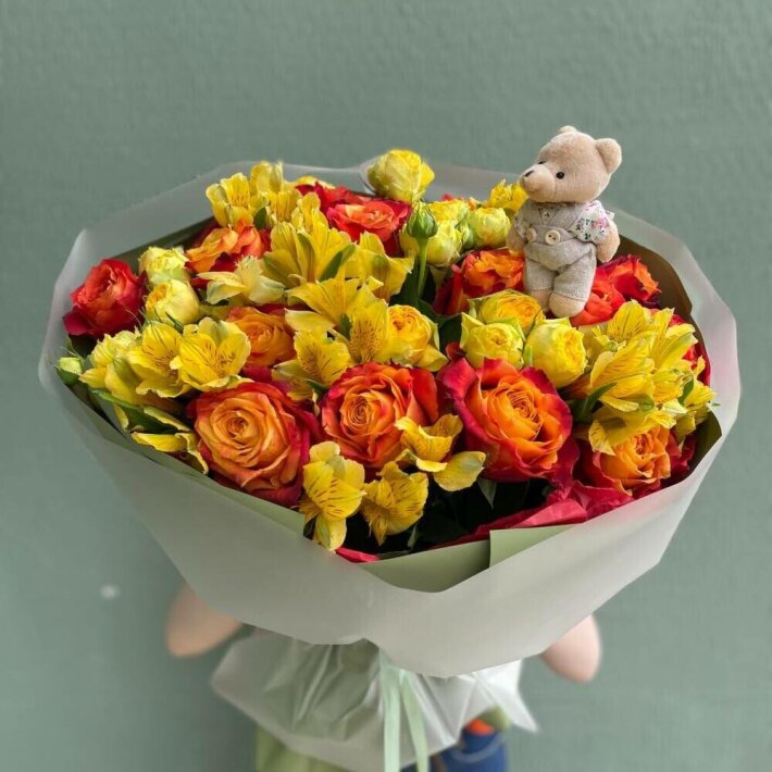 Букет «Золотые мечты»