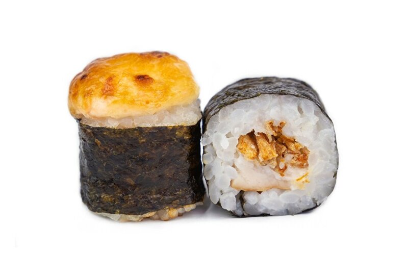 Запечённый ролл «Классика» с курицей «Криспи»