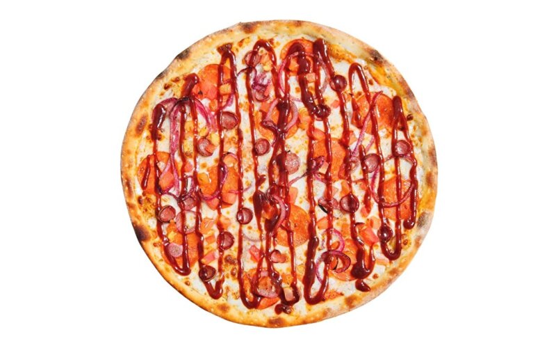 Пицца «Мясное барбекю»