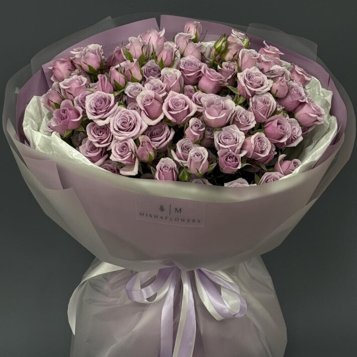 Букет «Нежность» кустовой розы