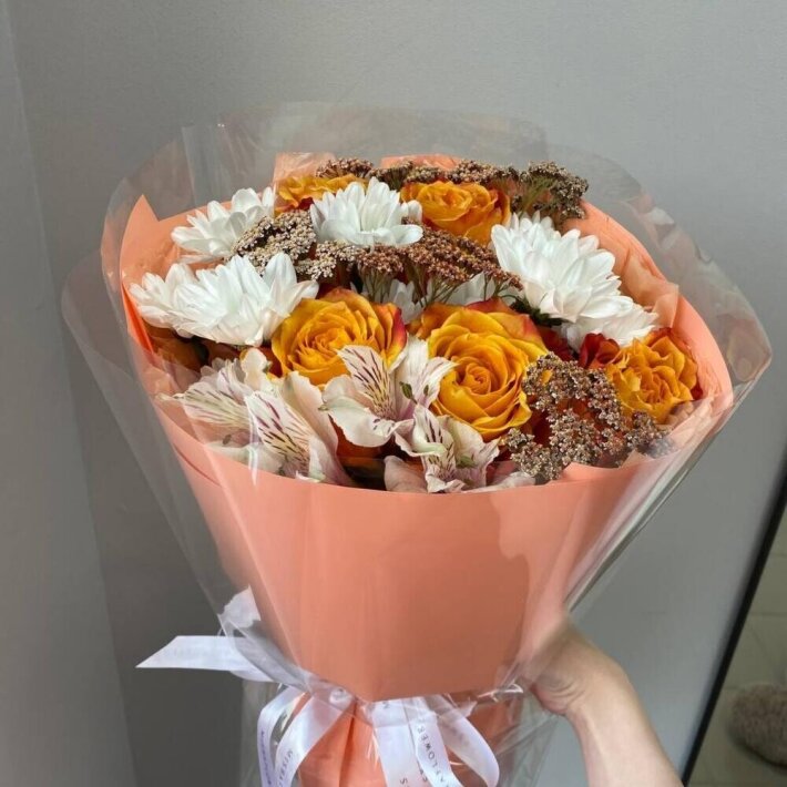 Букет «Персик»