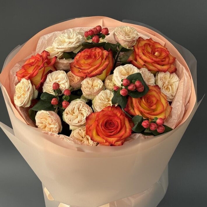 Букет «Осенний поцелуй»