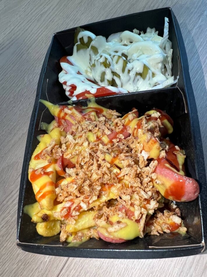 Бокс с колбасками