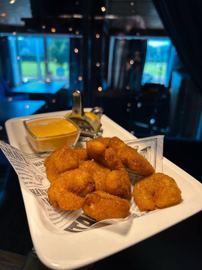 Креветки в темпуре