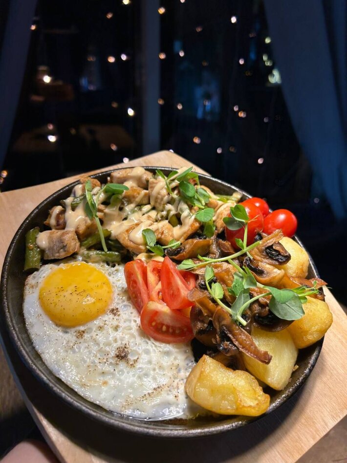 Сковородка «Белорусская с курицей»