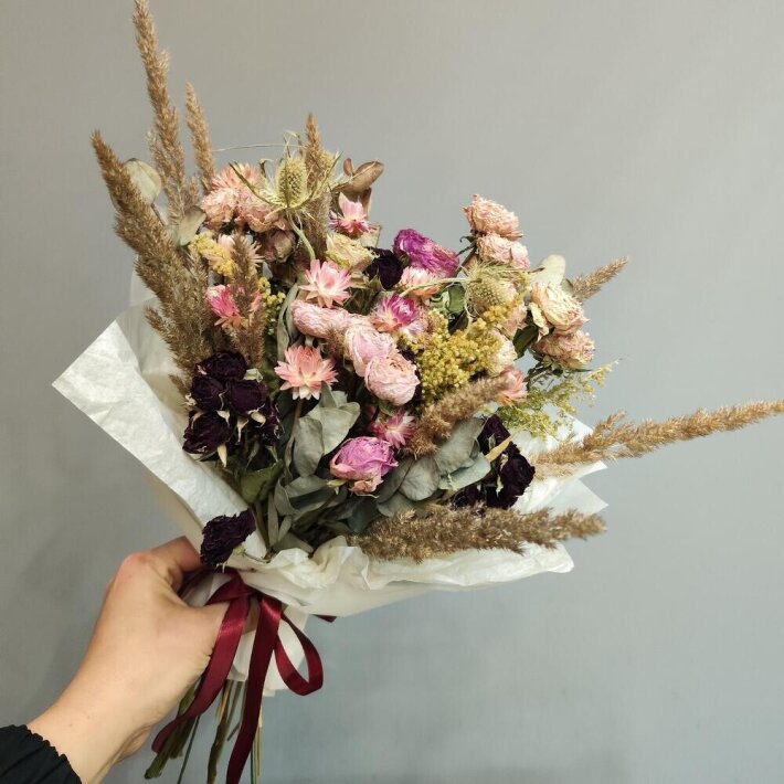 Букет из сухоцветов