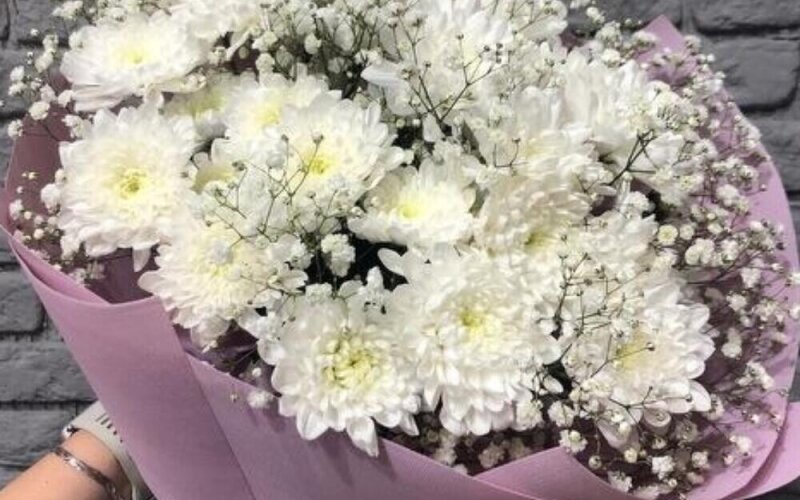 Сборный букет «Нежные облака»