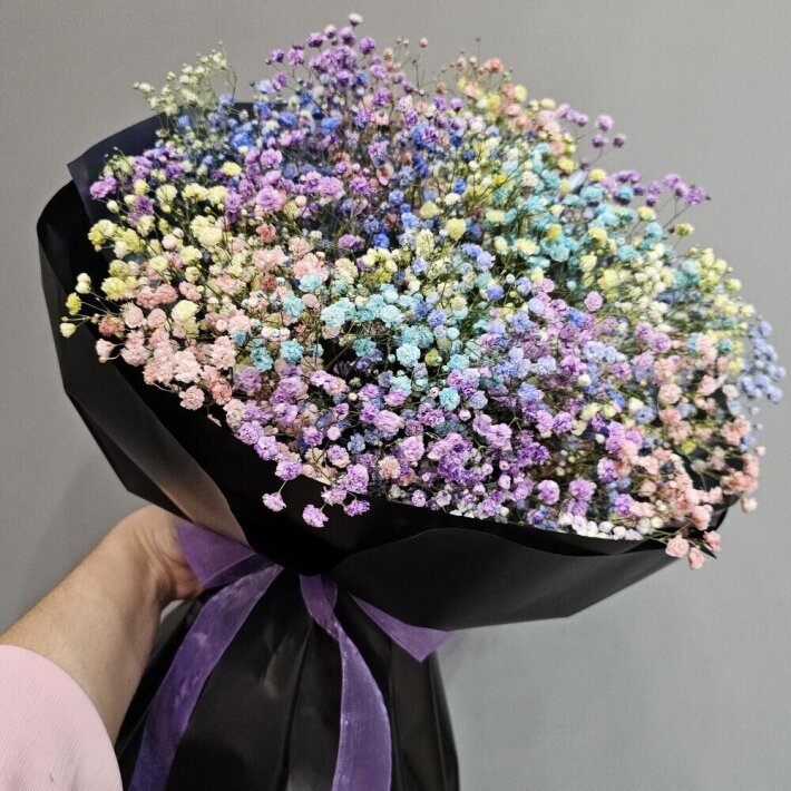 Букет «Цветной взрыв позитива»