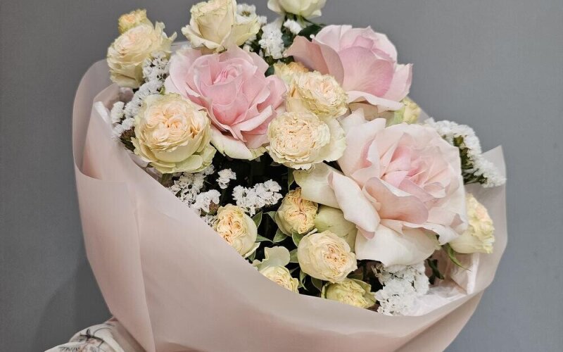 Букет «Розовая мечта»