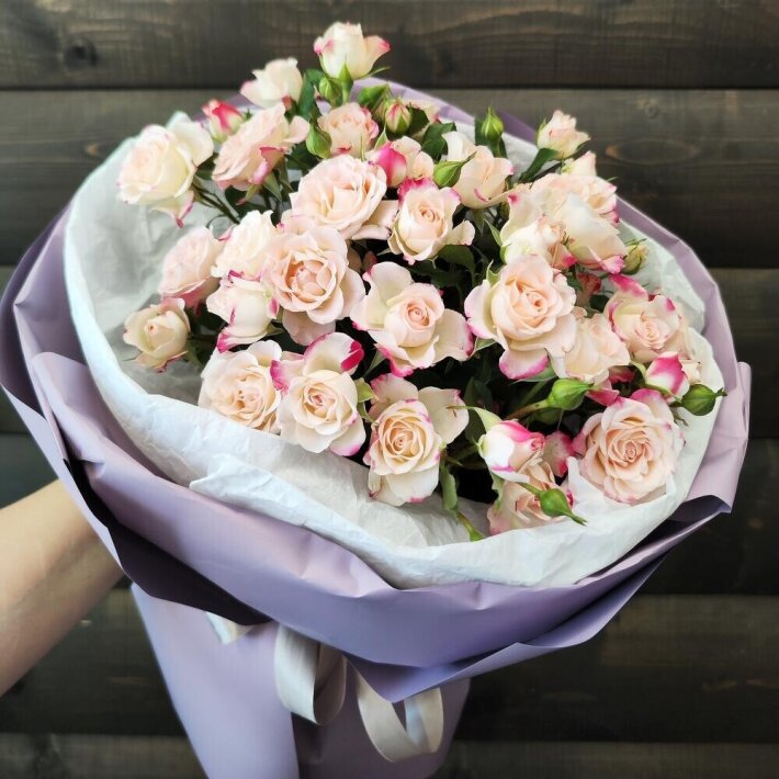 Букет «Зефирная нежность»