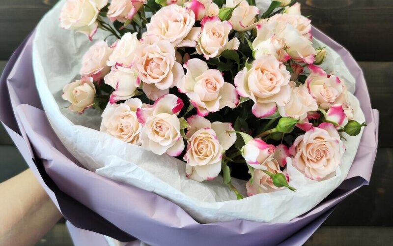 Букет «Зефирная нежность»