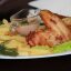 Крылья гриль с хрустящей корочкой и картофелем фри