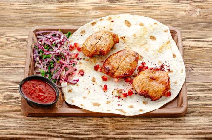 Шашлык из индейки