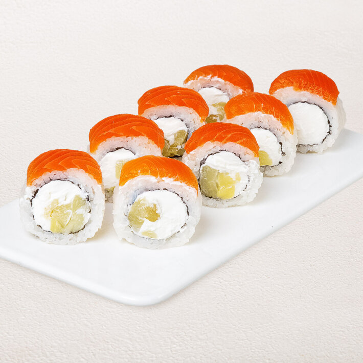 Ролл «Филадельфия с ананасом»