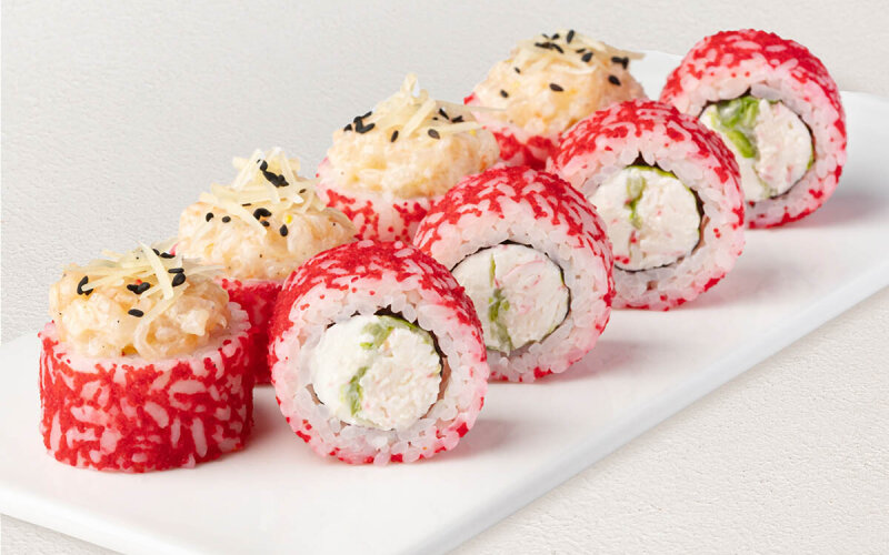 Ролл «Креветка чиз»