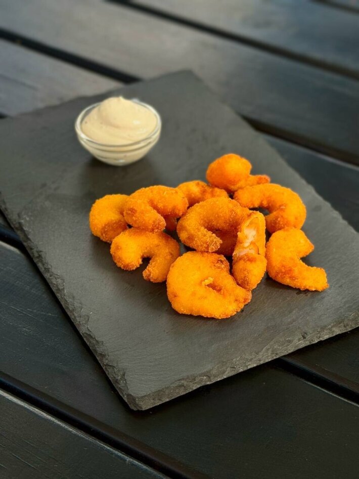 Креветки в панировке