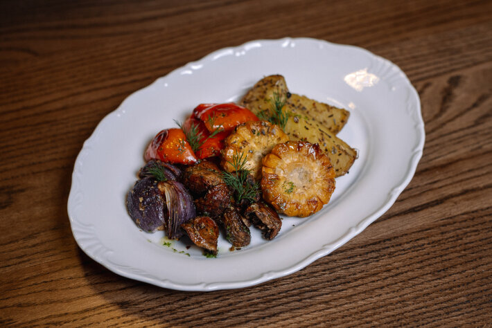 Овощи печеные