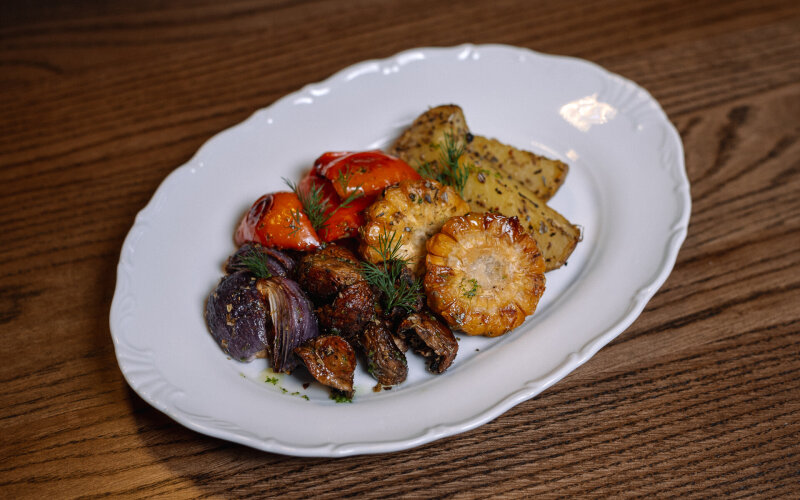 Овощи печеные