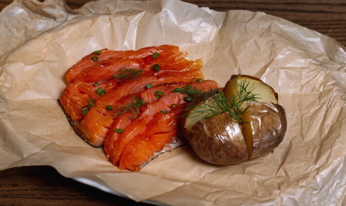 Юкола из форели