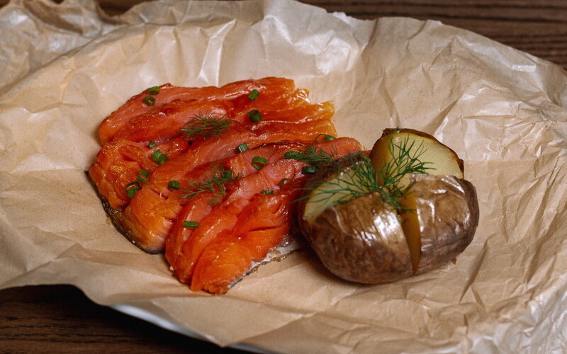 Юкола из форели