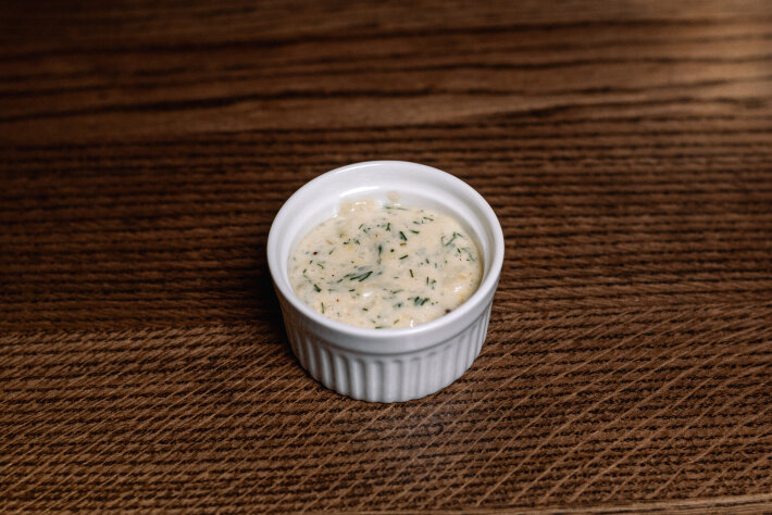 Соус «Тартар на жареных яйцах»