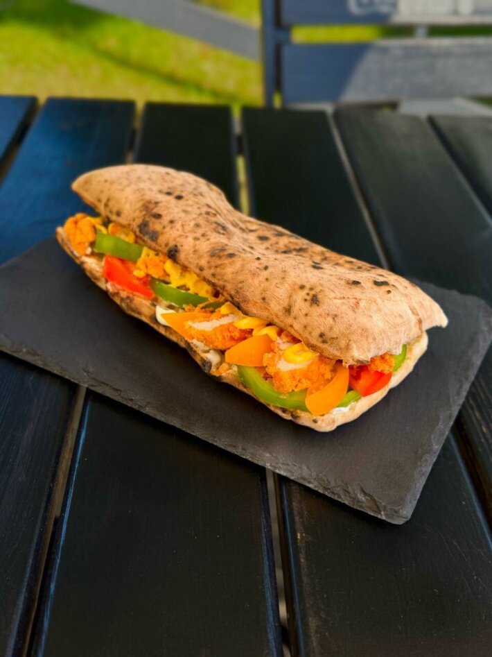 Пануццо со стрипсами