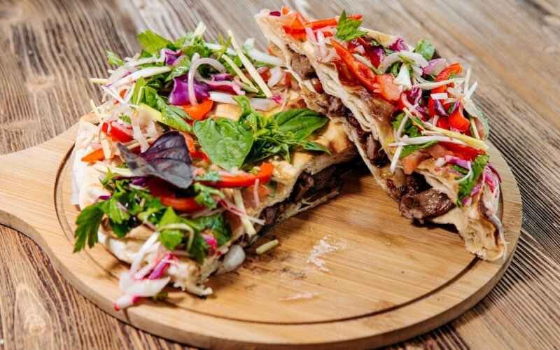 Гузы говурма из баранины