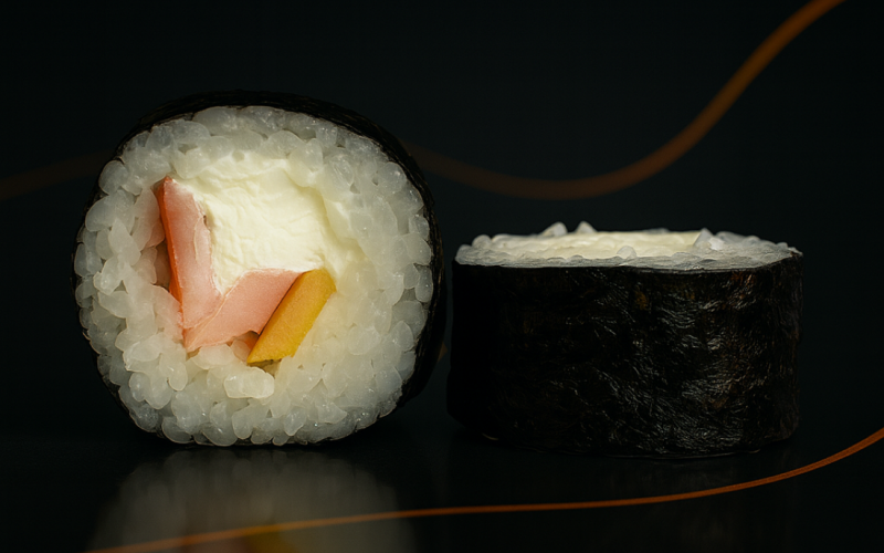 Мак с крабом