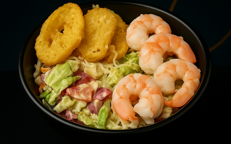 Цезарь с креветкой