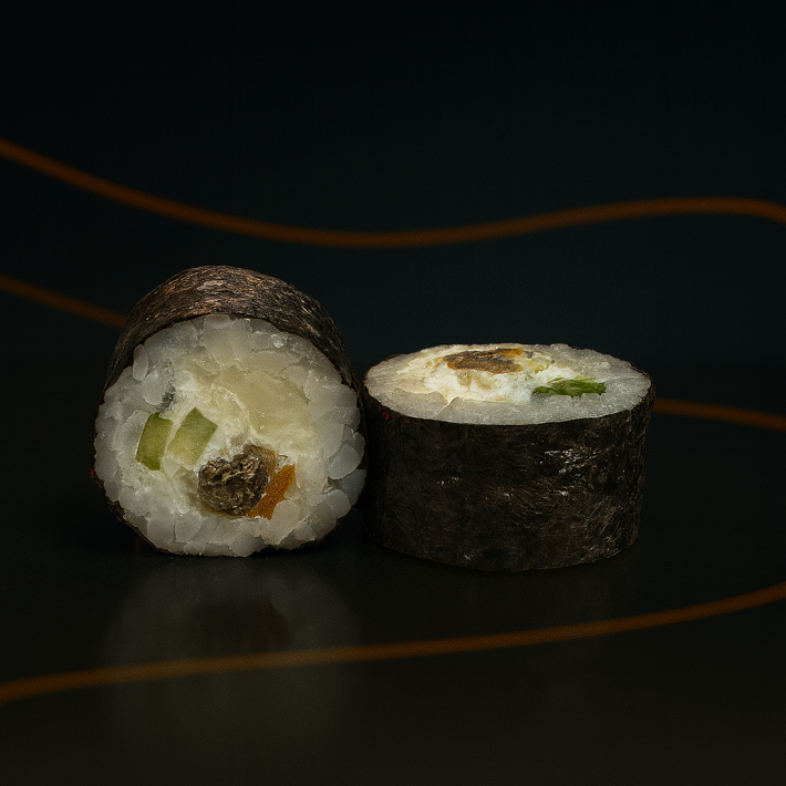 Мак с угрем