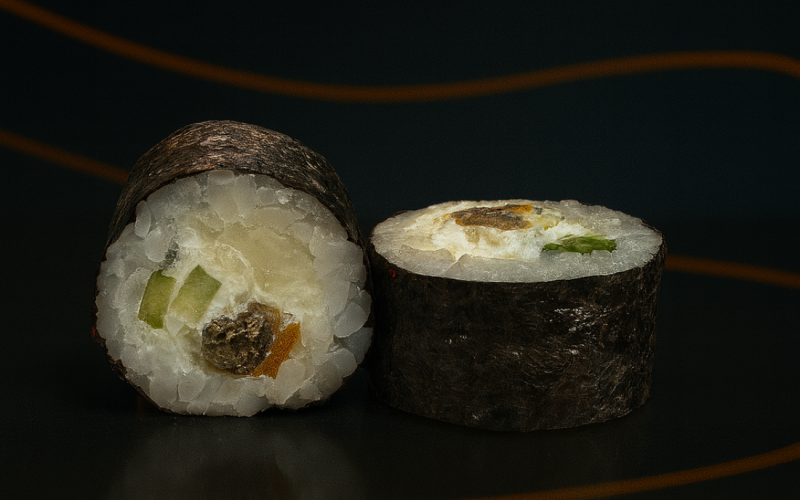 Мак с угрем