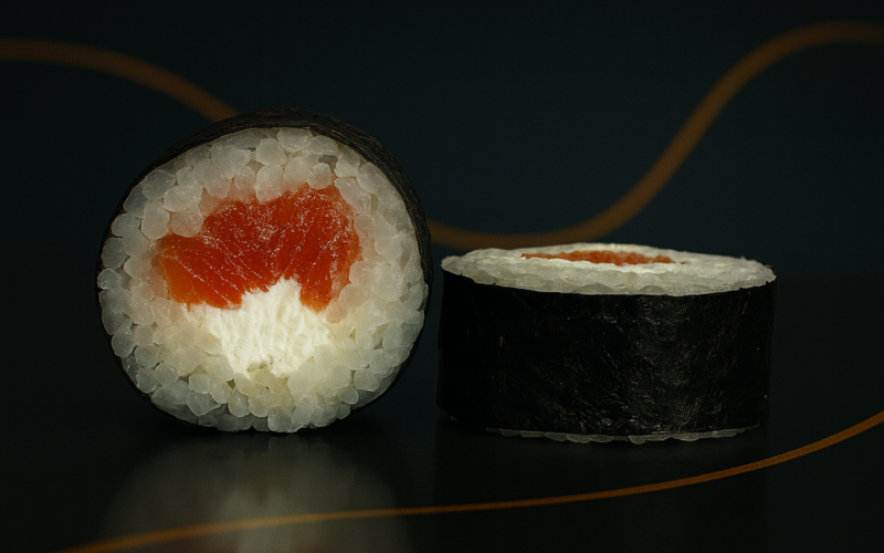 Мак с лососем