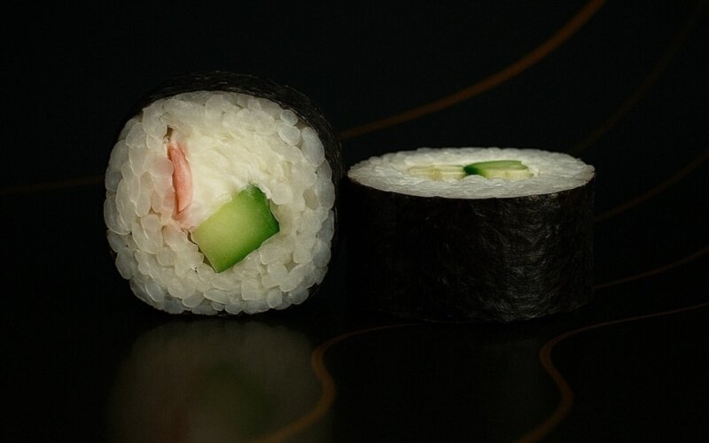 Мак с креветкой