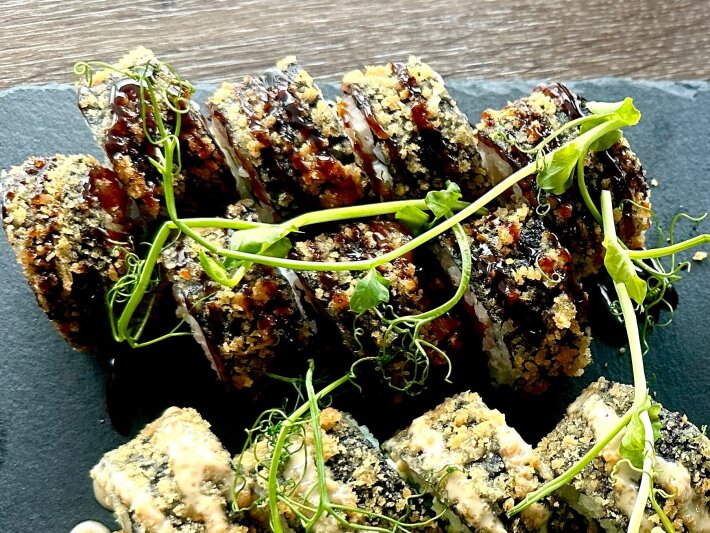 Ролл «Темпура с курицей»