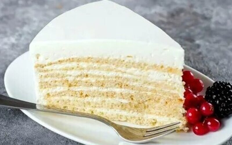 Торт "Молочная девочка"