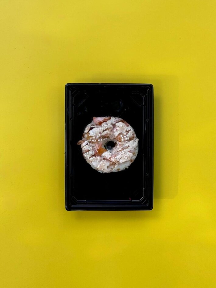 Пончик с креветкой