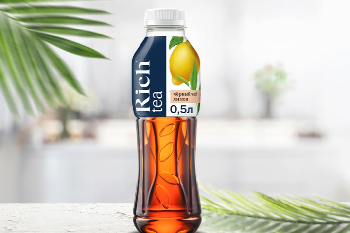 Черный чай Rich с лимоном