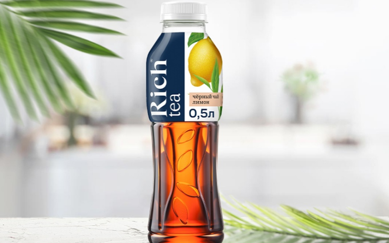 Черный чай Rich с лимоном