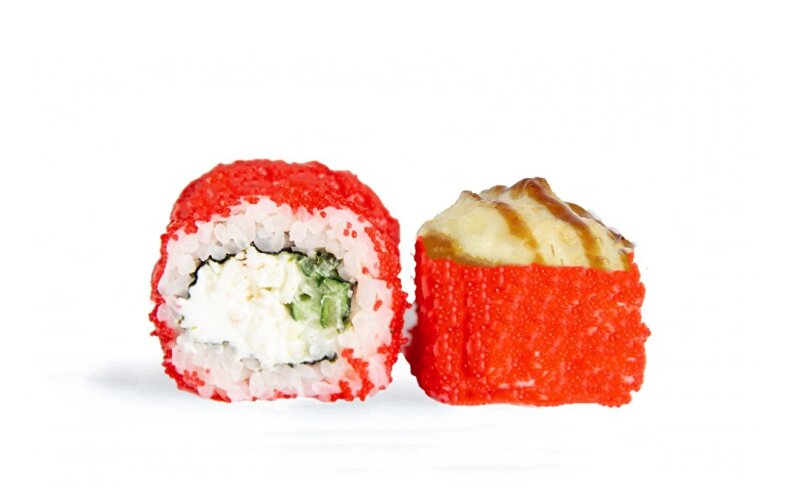 Горячий ролл «Калифорния с крабом»