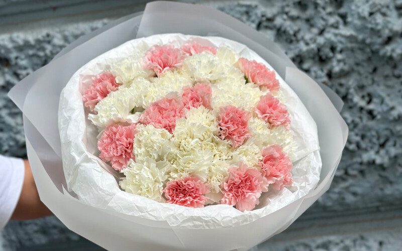 Букет из 35 диантусов