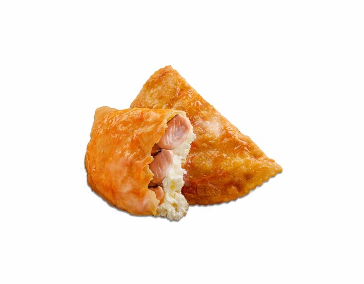XL Чебурек с красной рыбой и творожным сыром