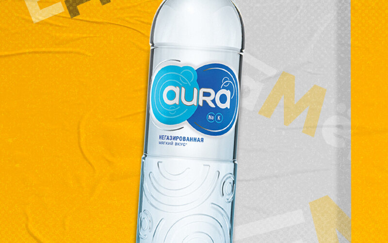 Вода негазированная «Aura»
