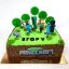 Торт детский Minecraft