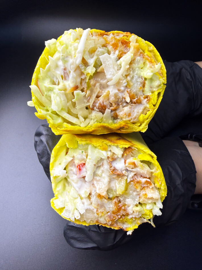 Шаурма «Домашняя с драниками»